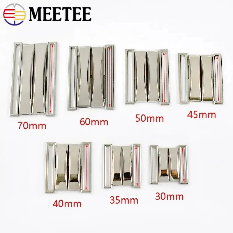 2Pcs 30-70mm Metal Belt Buckle - Nursing Bra Clip recension och pris