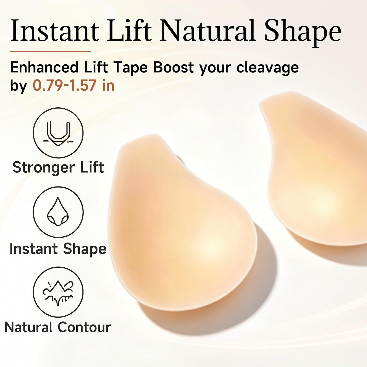Silicone Nipple Covers Adhesiv - Push Up Bra Silicone recension och pris
